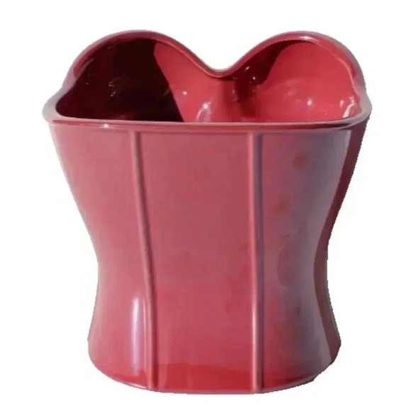 New Pink Girly Large Retro Female Corset Planter Vase Indoor / Outdoor - Picture 4 of 4